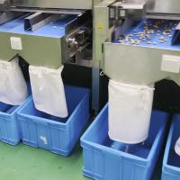 Máquina de triagem de pistache de alta precisão de alta potência com 20 canais 8 portas de descarga
