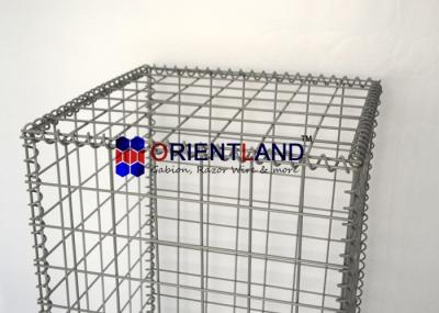 Durabilidade alta as cestas soldadas de Gabion para o Pvc das paredes de retenção revestiram