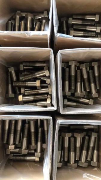Hex Head Bolt And Nut With Washer Super Duplex Stainless Steel Bolts F53 S32750 M8 20MM