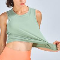 Naked Feeling Women Yoga Tank Top Breathable Loose Fit Training Crop Vest