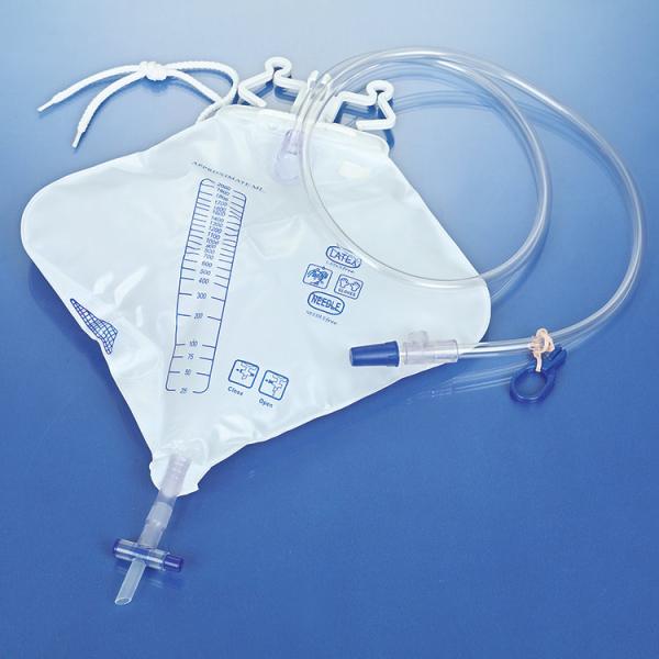 Urine Bag Drainage Bag For Collecting Urine 2000ML Transparent Male Female Urine Drainage Collection Bags
