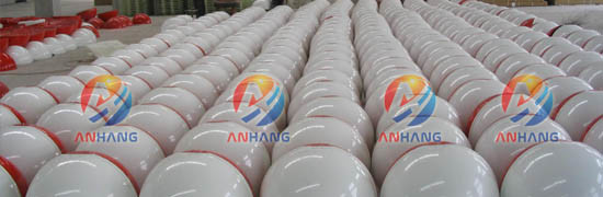 Aircraft Warning Sphere Aerial Marker Ball with Stainless Steel 304 Fasteners 3mm Thick and 6.9Kg Weight