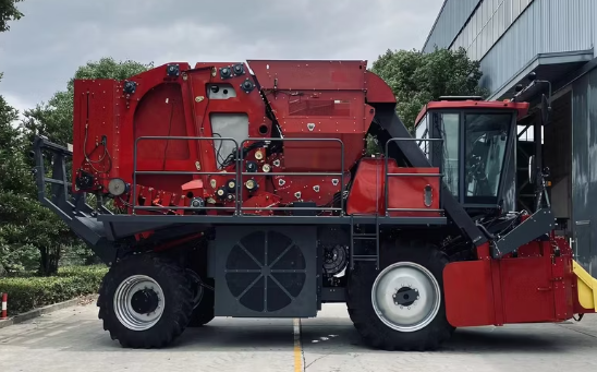 3-Row Cotton Harvester by Fmworld, High Efficiency Cotton Picking for Farmers