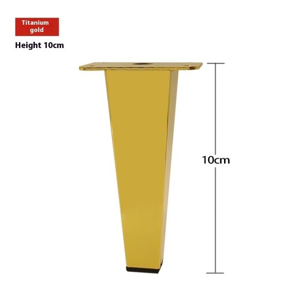Furniture Legs Gold Modern Nightstand TV Stand Feet Steel Metal Furniture Bed Cabinet Sofa Legs