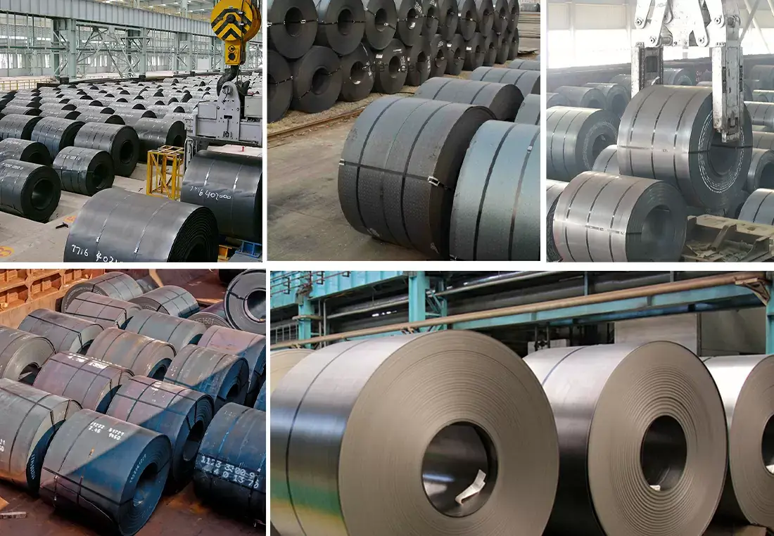 Non Oiled Mild Steel Coils 0.35mm Cold Rolled Steel Coils Customized Jsc270d