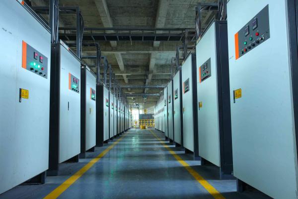 ABD Rectificador de cor Consola centralizada Línea de produção de anodização de perfis de alumínio