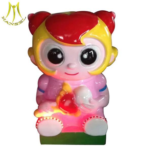 Hansel  coin operated machine low price india kiddie ride on car 2018