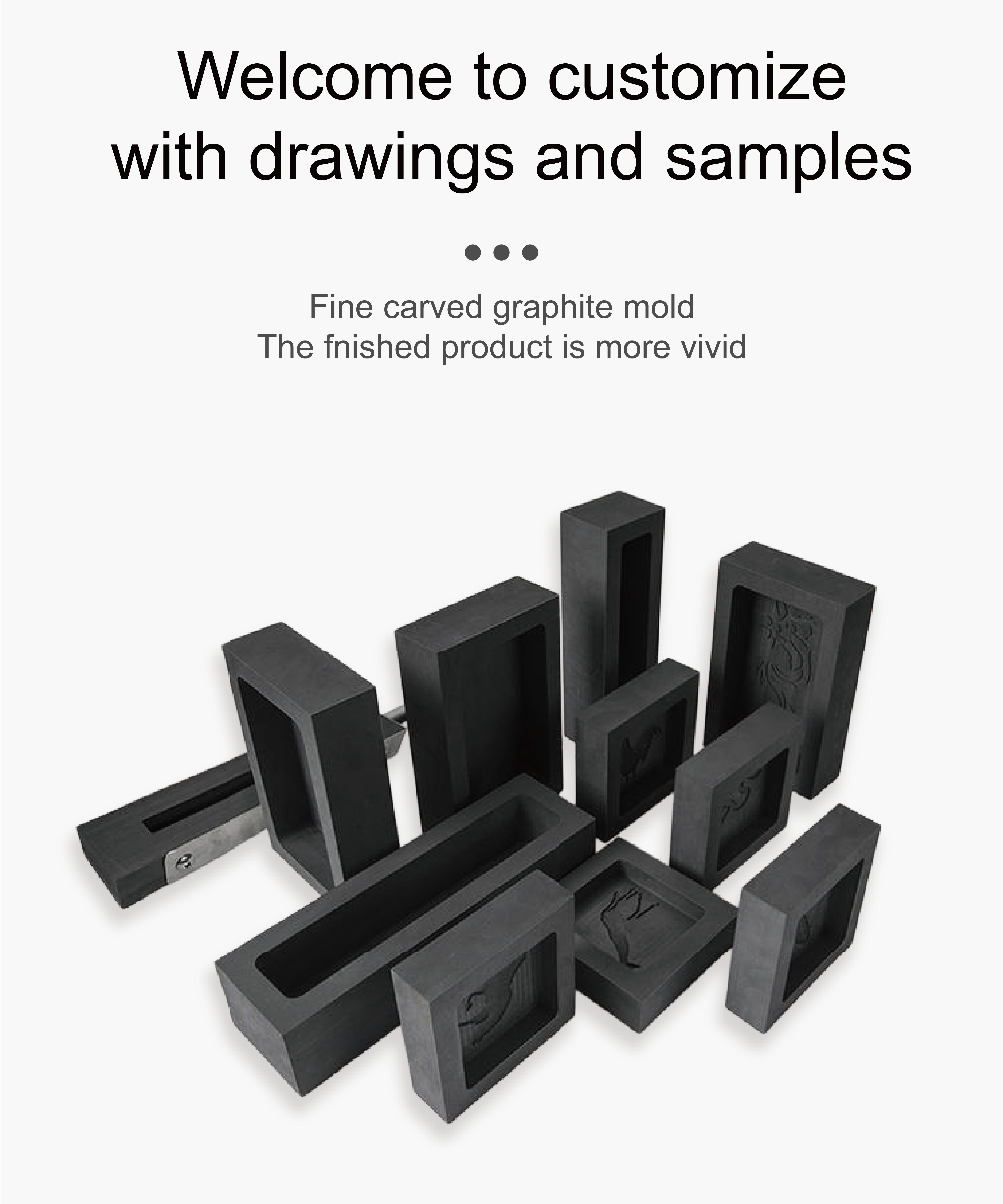 Graphite Ingots & Dimensions Could Be Customized