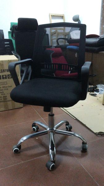 Adjustable Height Nice Mesh Office Chair For Manager & Staff  PP Frame