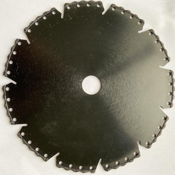 O bom vácuo do olhar 5inch 125×1.4/2.4×6×9T×22.23 soldou Diamond Grinding Cutting Disc para o mármore plástico cerâmico da pedra