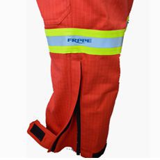 Rip Stop Insulated Double Layers Protection 320gsm Fire Retardant Suit