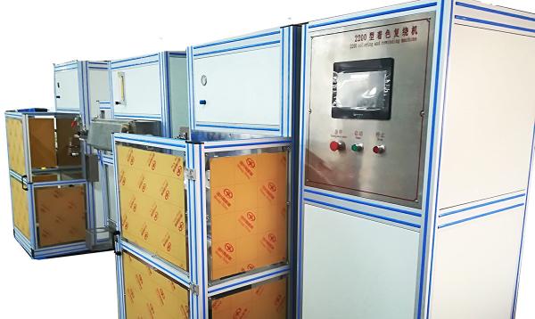 Automatic Circular Blade High Speed Wire Cutting Machines Output Efficiency Stepping Drive Mode