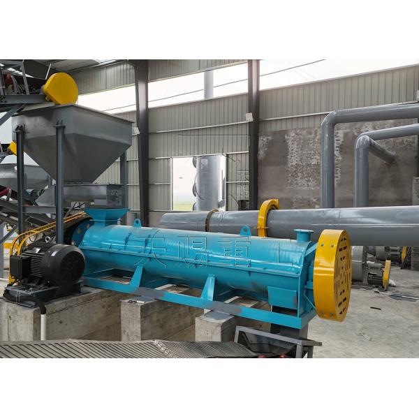 単純な小さな有機肥料の生産ライン 設備の完全なセット トート土 ヒウム酸肥料の生産ライン