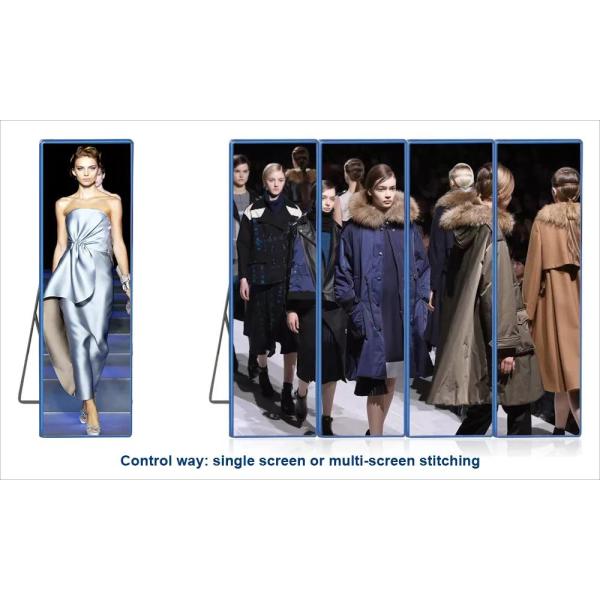 Wifi 4G привело видео-дисплей плаката для зеркала полного цвета дистанционного управления P2 P2.5 HD магазина розничной торговли