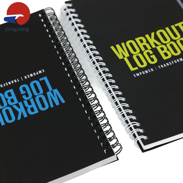 Friendly Paper Business Planning Notebook Multilingual Spiral Calendar Planner A5 / A4