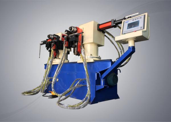 Double Head Aluminium Tube Bending Machine , High Safety Pipe Bending Equipment
