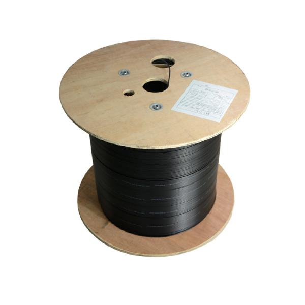 G657A1 Fiber Optic Cable Outdoor Non Metallic 2 fiber Steel Wire Suspension Member