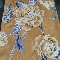 la chaîne de polyester de 70g 215cm a tricoté le matériel de textile de tissu de matelas
