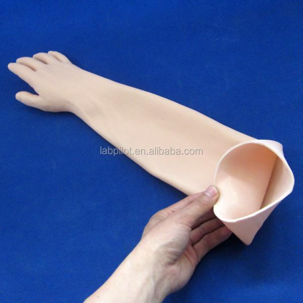 Medical Science Venipuncture and IM Injection Training Arm Model with Spared Skin