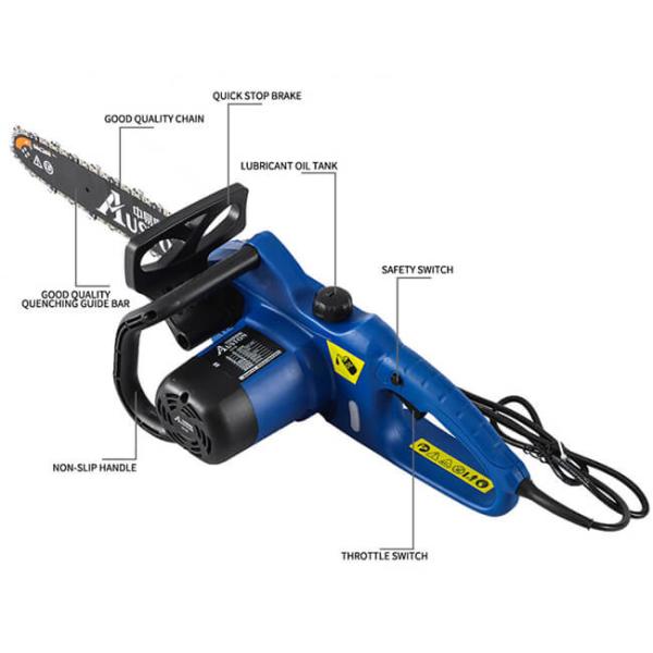 вырезывание цепной пилы машины цепной пилы силы 1800w электрическое связыванное деревянное