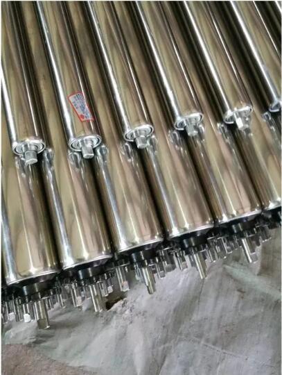 Linha de nylon Unpowered acessórios do rolo da correia transportadora de aço inoxidável