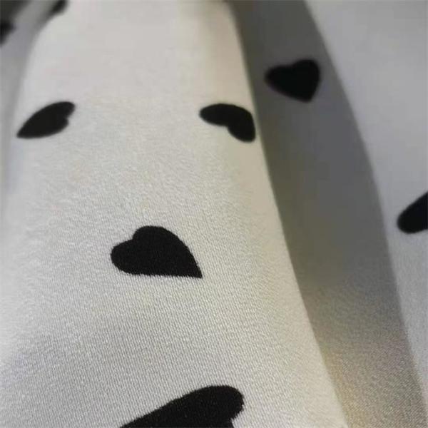 Twill напечатал шифоновую ткань двором 75dx75d 120gsm