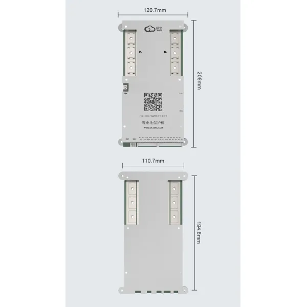 B2a24s30p 24s 300A 2A Smart Active Balance LiFePO8 LFP Li-Lon PCB Electric Car Charging Station Control Board Jk BMS
