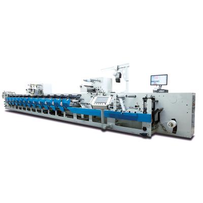 8 color Inline Printing Machine , Plastic Film Flexograhic Printing Machine