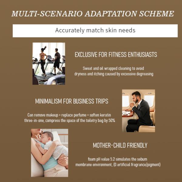 Vanilla Avocado Kiwi Foaming Body Fruit Shower Gel wash Gentle Cleansing Skin Brightening