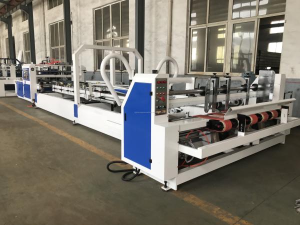 máquina 200pcs/minuto de Gluer da caixa da caixa 12kw