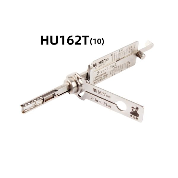 Lishi 2 In 1 Auto Lock Pick car HU162T-9 HU162T-10 for Volkswagen Group Germany