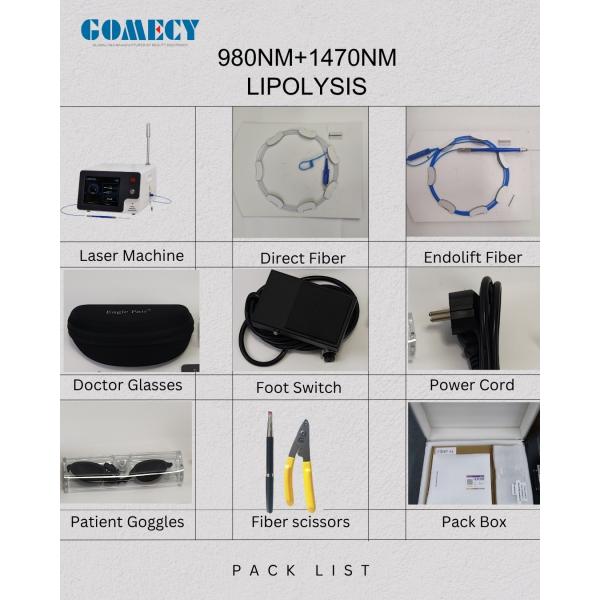 La machine laser professionnelle de lifting du visage et de coupe des tissus mous dentaires de 1470 nm