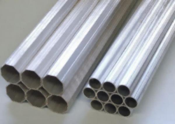 Seamless Hexagonal Aluminum Steel Pipe Tube 5182 Mill Finish