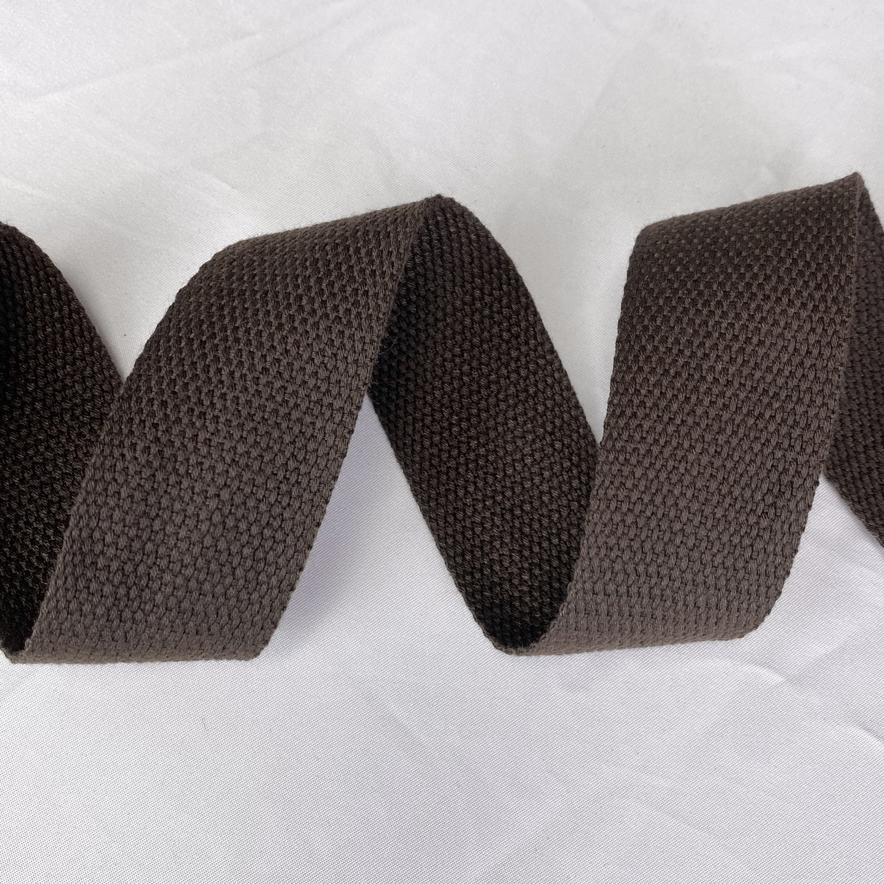 Soft bead Polyester-cotton webbing in a variety of colors Dupont Tote bag strap Textiles