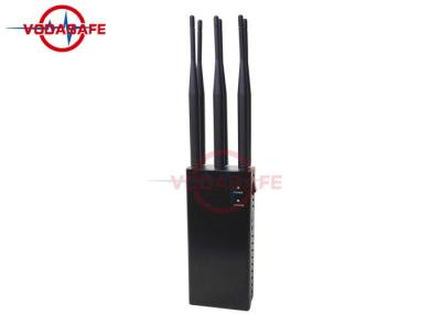 Do jammer portátil do sinal de WiFi Bluetooth do telefone celular operação individual da faixa