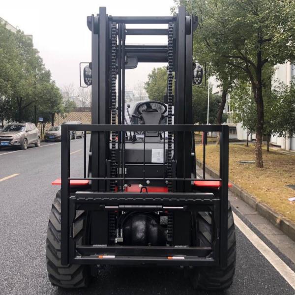 3.5 Ton 4x4 Forklift Small Rough Terrain Forklift FD35 Diesel Engine