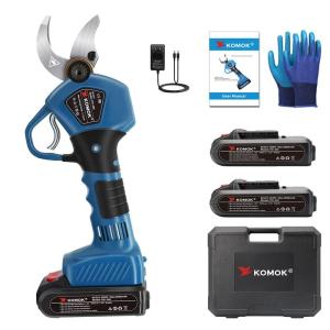 Бесшнуровая электрическая батарея привелась в действие подрезая цвет сини военно-морского флота секаторов пластиковый материальный