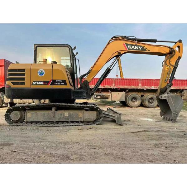 5Ton Crawler Excavator Used Sany SY55 Original Paint Hydraulic Medium-size Excavator
