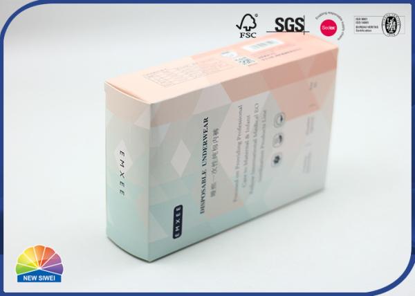 Caixas de empacotamento feitas sob encomenda da caixa branca pequena da caixa de dobramento para a embalagem cosmética da medicina