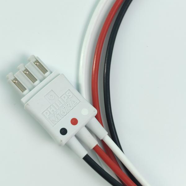 REF M1673A PHILIP Patient Monitor CBL 3 Leadset Snap AAMI ICU PN 989803145111