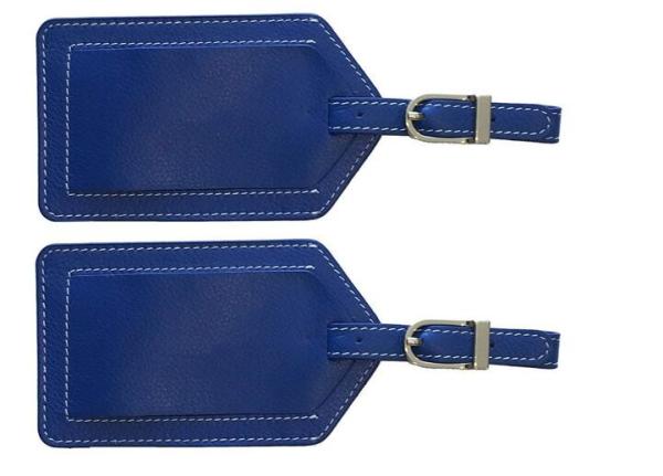 PVC Material Promotional Luggage Tags For Business Trip / Personal Travel