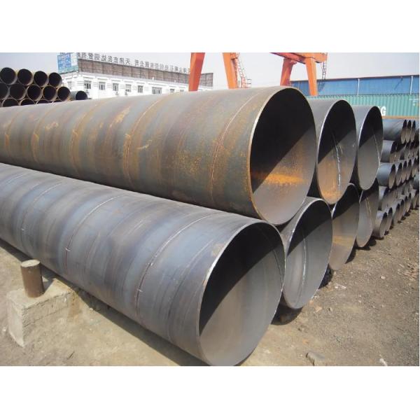 Q345 Q245B DN200 Black Welding Spiral Large Diameter Thick Wall Carbon Steel Pipe For House Bridge