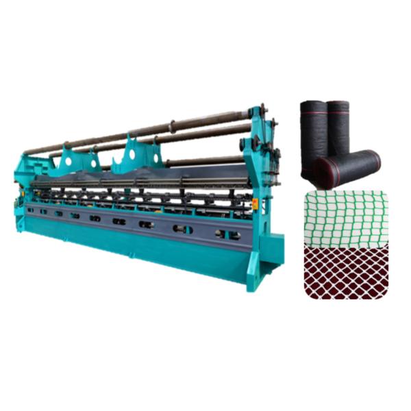 ZY - 291 High Speed Warp Knitting Machine Textile Fishing Net Single Needle Bed 650RPM