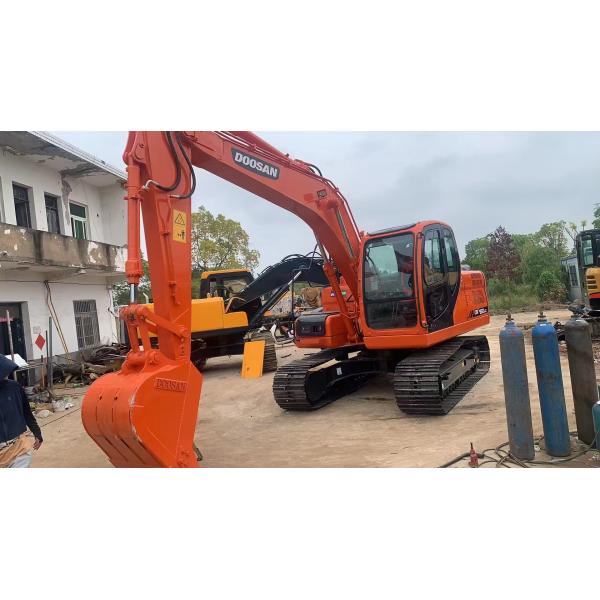 Used Doosan Excavator DX150 71kW Engine and 32.4mpa Main Overflow Pressure