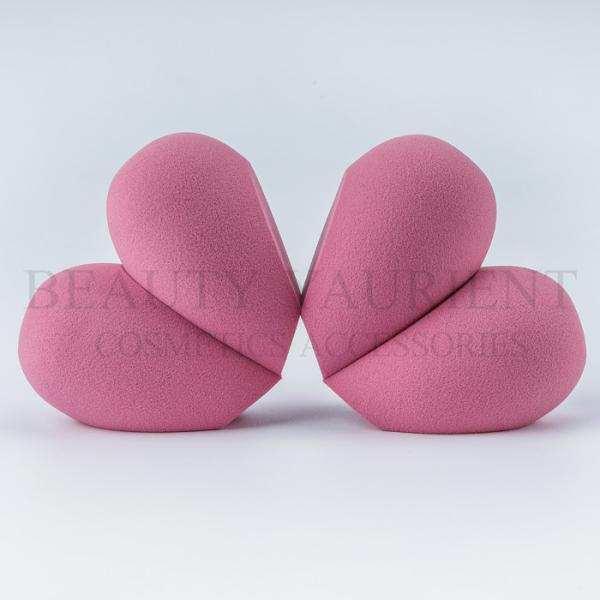 Big Flocking Pink Egg Blender Makeup Puff Sponge 25g Environmental Friendly