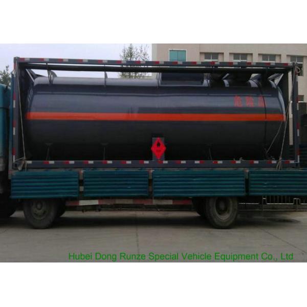 316 Stainless Steel ISO Tank Container 20 FT For Hazardous Liquids Road transport