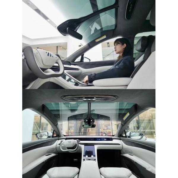 5 puertas 5 asientos Zhiji LS7 Elite RWD 20 pulgadas neumáticos SUV Ev Car Batería eléctrica recargable NEDC Alcance 602km Alta velocidad 200km/h