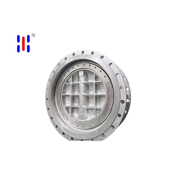 Flanged DN800 Electric Butterfly Valve Triple PN10 321SS Metal Seated