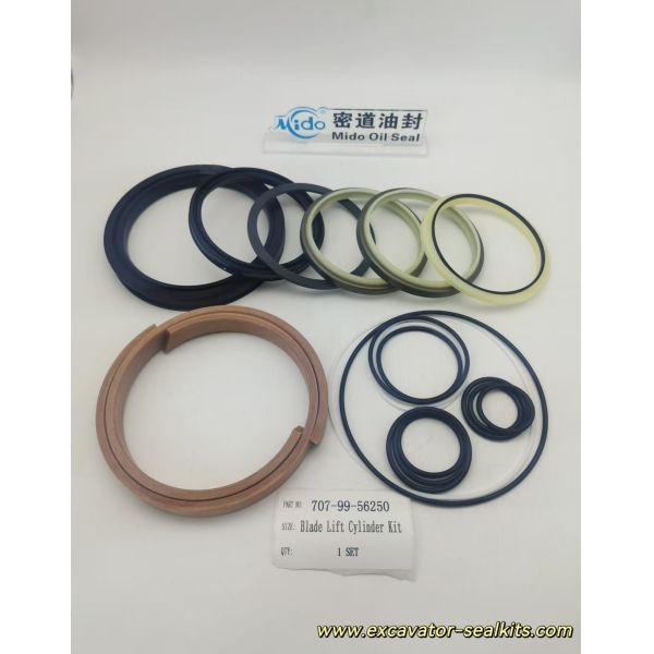 Kit de joint complet pour Caterpillar 707-99-56250, Kit de joint de cylindre hydraulique de levage de lame