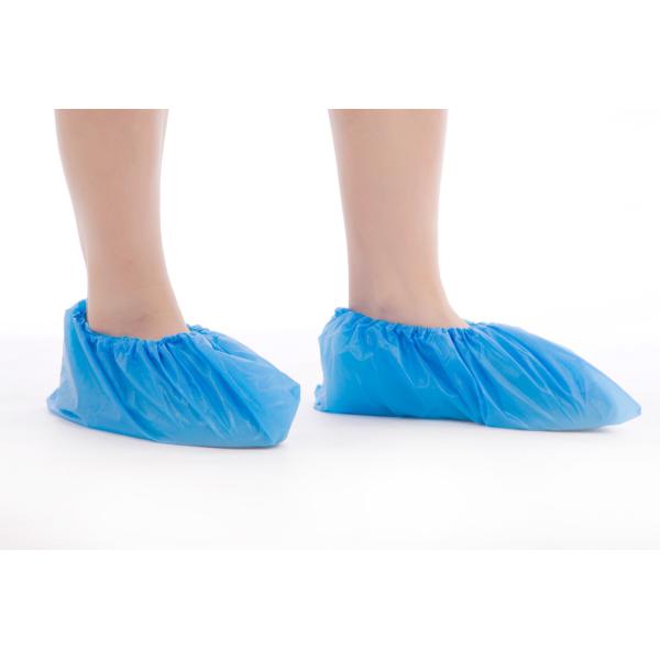 Waterproof Disposable CPE Shoe Covers Free Size